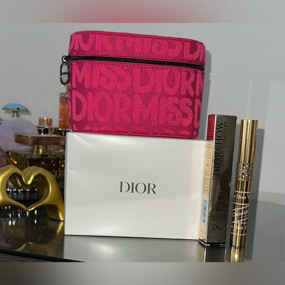 Dior Other - Limited Edition Miss Dior Travel Pouch, & DIORSHOW ICONIC OVERCURL 090